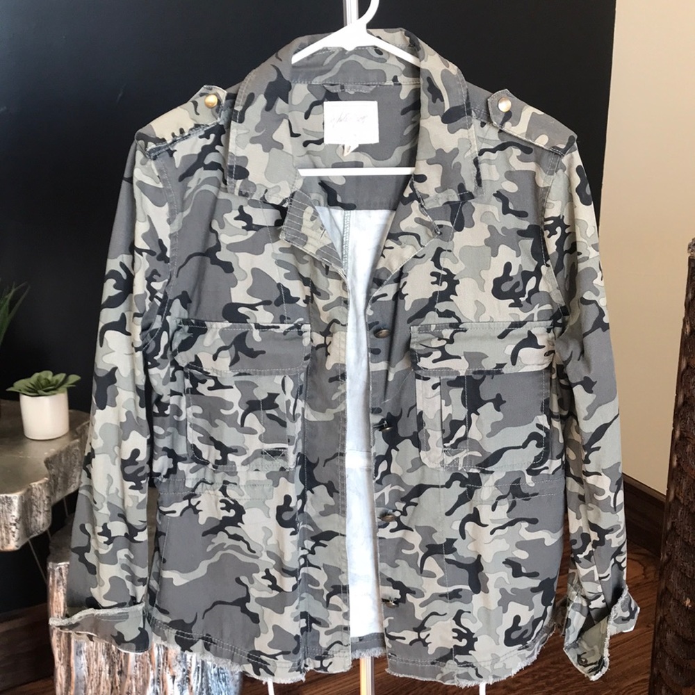 White Crow Camo Jacket